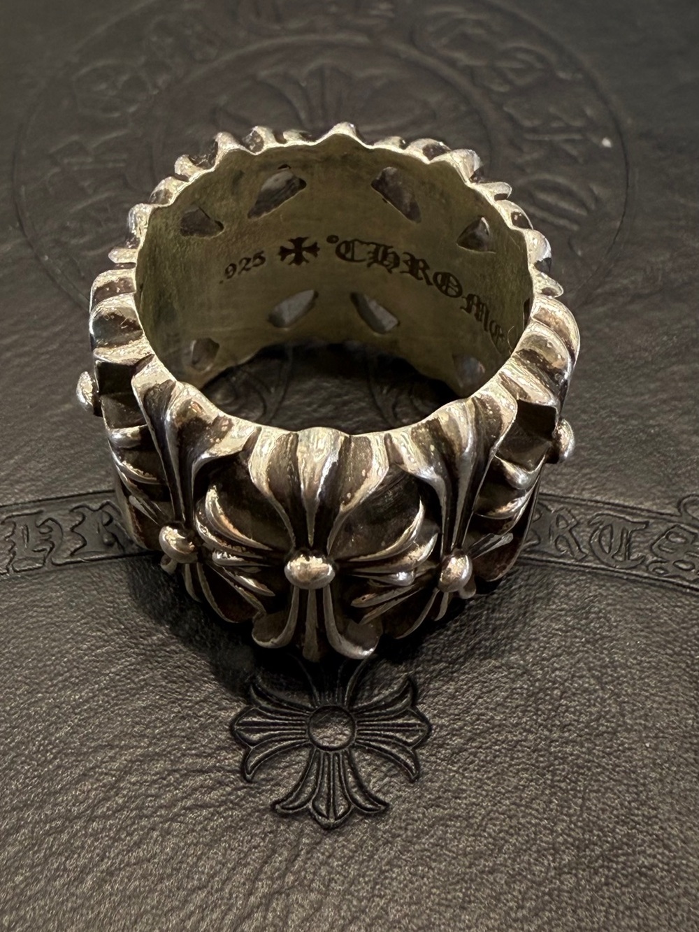 Chrome hearts Cemetery Cross ring